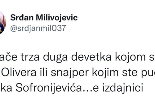 Đilas naredio Srđanu Milivojeviću: Moramo odbraniti Kurtija! Piši da su Srbi pucali na Srbe!