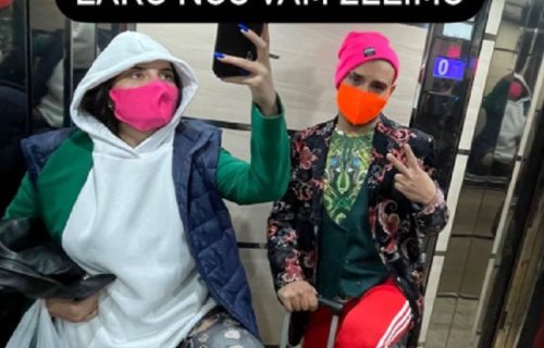 Darko i Barbara ŠOKIRALI stajlinzima: On izašao u NJENOM sakou i japankama, gledali ih u čudu (FOTO)