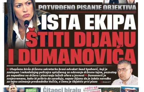 Hapšenjem Hrkalovićke otkrivena TAJNA VEZA: Ista ekipa štiti Dijanu i Milana Dumanovića