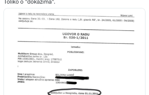 Đilas se pravda za Biljanu Lukić, a ne objašnjava kako je POČISTIO račune građana i šta čisti Marinika!