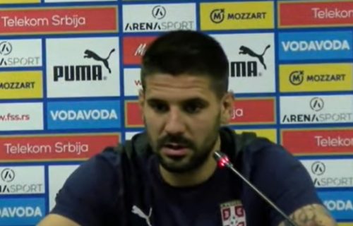 Igora Matić i Aleksandar Linta posle utakmice Železničar - Čukarički -  Sportal