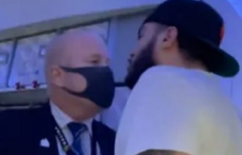 "Saznaću gde živiš, pazi se!": Antivakser zbog maske pretio članu posade, pa ga ovako kaznili (VIDEO)