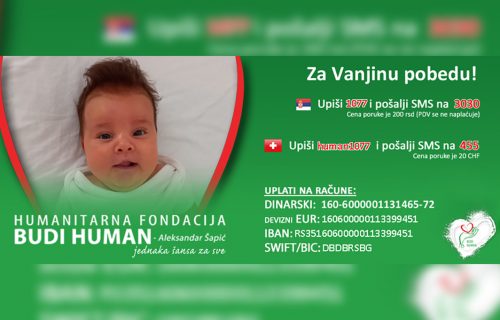 Maloj Vanji je potreban NAJSKUPLJI lek na svetu: Pomozimo da devojčica dobije potrebnu terapiju