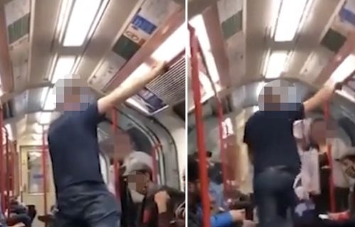 Nasilnik u metrou pretio da će da "nokautira" ženu: Ono što je usledilo NIJE OČEKIVAO (VIDEO)