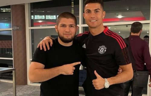 Ronaldo i Habib: Kratka borba dva superstara na "Old Trafordu" (FOTO+VIDEO)