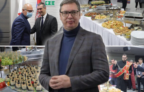 SNS proslavio stranačku slavu: Predsednik Vučić dočekan aplauzima, domaćin održao pobednički govor (FOTO)