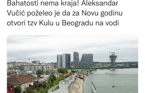 Đilas poručio Vučiću: Bahat si što stvaraš i gradiš za narod, ja sam samo punio džepove i stvarao za sebe