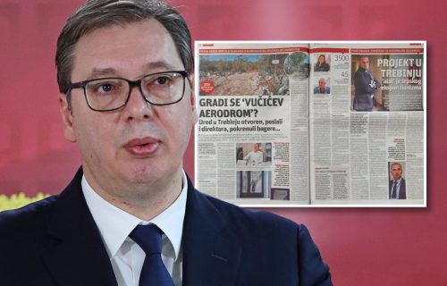 Hrvati PUCAJU od muke: Napadaju predsednika Vučića i Srbiju zbog gradnje aerodroma u Trebinju! (FOTO)