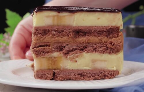 Kremasta i ukusna slojevita TORTA: Ne peče se i napravićete je u samo nekoliko KORAKA (RECEPT+VIDEO)