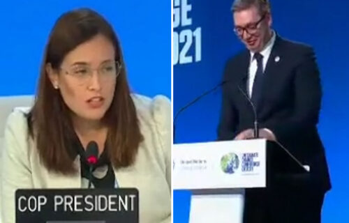 Vučić otkrio KO je žena koja ga je na POSEBAN način najavila u Glazgovu: Predsedniku izmamila osmeh