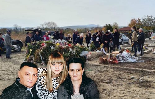 TUŽNI prizori na grobu porodice Đokić: Odjekivali PLAČ i leleci dok se služio parastos ubijenima (VIDEO)