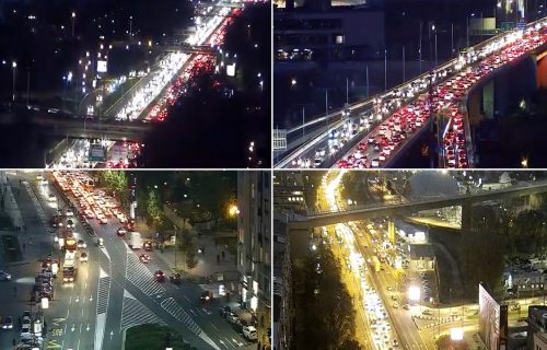 Saobraćajni KOLAPS zbog praznika: Evo gde su Beogradu trenutno NAJVEĆE gužve (FOTO)