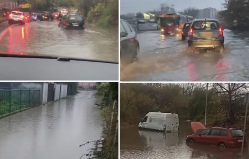 Vremenska KATAKLIZMA u Beogradu: Po gradu se prave bazeni, podrumi poplavljeni, a kiša će tek da pada