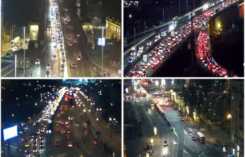 Velike gužve u Beogradu: Auto-put i mostovi NAJKRITIČNIJE TAČKE, evo gde je još veliki broj vozila