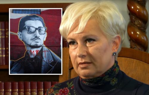 Oglasila se ćerka Pekića nakon SKRNAVLJENJA MURALA: Napisali "Smrt četnicima", a evo šta je ona poručila