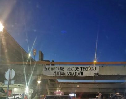 Osvanula nova poruka za Ratka Mladića u Beogradu: Ne smiruju se strasti nakon uništavanja murala (FOTO)