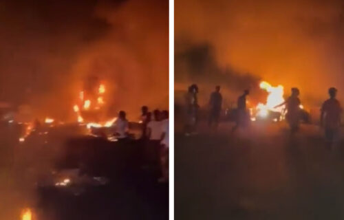 POTRESNI snimci kruže svetom: POGINULO više od 90 osoba u eksploziji cisterne za gorivo (FOTO+VIDEO)