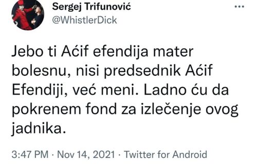 NAJSRAMNIJE psovke i uvrede Vučiću i njegovoj majci: Sergej se ugledao na Đilasa u BEZOBRAZLUKU (FOTO)