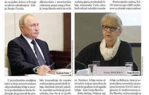 Skandal! Đilas u svojim novinama sa Biserko nastavlja kampanju protiv dobrih odnosa Rusije i Srbije