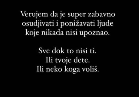"Verujem da je zabavno PONIŽAVATI ljude": Seka Aleksić snažnom porukom APELOVALA na zaustavljanje NASILJA