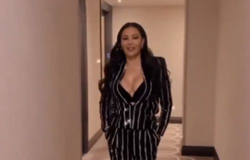 Ceca STAJLINGOM potpuno raspametila: Dubokim DEKOLTEOM mamila muške uzdahe (FOTO)