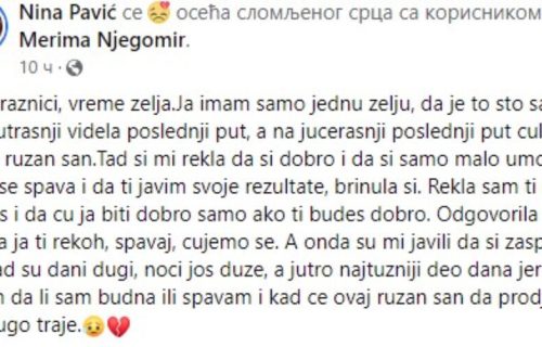 Mesec dana od Merimine SMRTI, njena sestra NEUTEŠNA: Otkrila detalje poslednjeg razgovora sa pevačicom