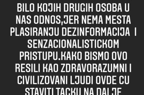 Oglasio se Sale Tropico nakon priča da je Šerifovićeva KRIVA za krah njegovog braka: OVDE stavljam tačku