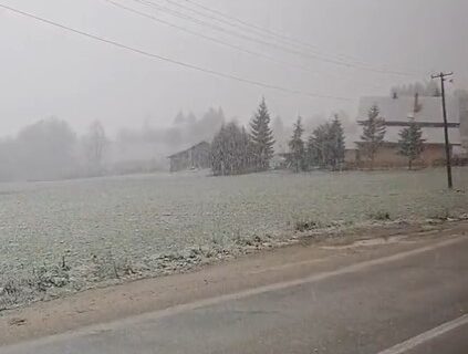 Prvi SNEG iznenadio Beograđane: Pogledajte gde se ZABELELO (FOTO+VIDEO)