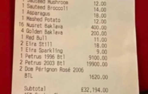 Samo za baklavu dali 3.000 dinara: Gosti seli u poznati restoran, kada je stigao CEH doživeli šok (FOTO)