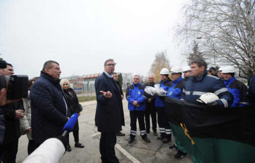 Vučić sa rudarima u Kostolcu: Posao predsednika je da bude uz svoj narod (VIDEO)