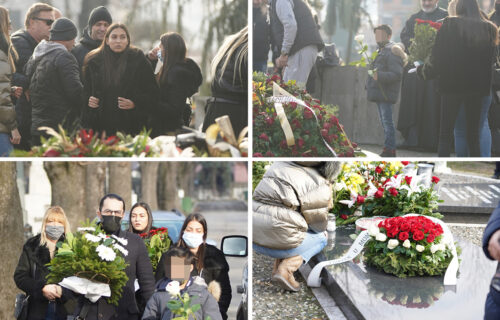 Pomen Džeju Ramadanovskom na Novom groblju: Porodica NEUTEŠNA godinu dana nakon SMRTI pevača (FOTO)