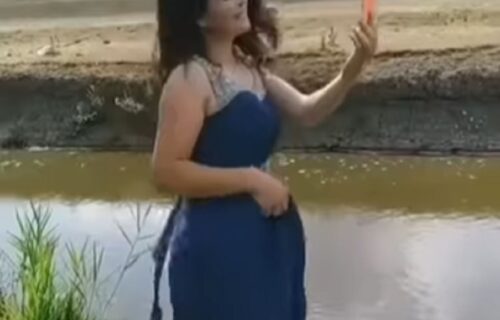 Htela da se pohvali PRELEPOM HALJINOM, a onda je doživela nešto zbog čega joj se smeje ceo svet (VIDEO)