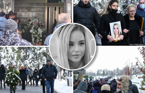 Kika Đukić sahranjena uz ovu PESMU: Tuga na Lešću, neutešna majka JECALA od bola (FOTO+VIDEO)