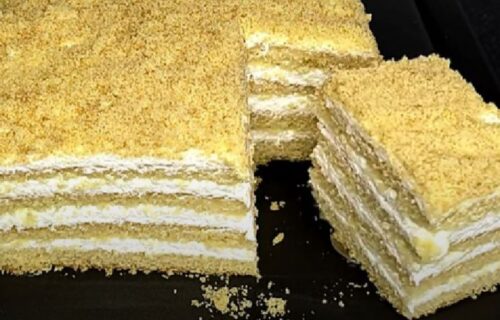 Savršen dezert za pola sata: Starinska i kremasta torta od meda i pavlake (RECEPT+VIDEO)