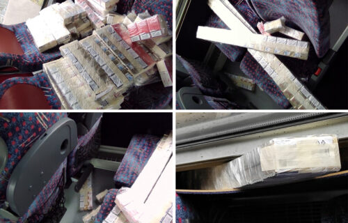 Sprečen ŠVERC na prelazu Kelebija: Carinici iza tapacirunga pronašli 6.000 kutija cigareta! (FOTO)