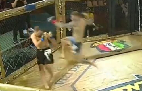 MMA borac je bivši kriminalac, ceo u tetovažama: Ne pamti se ovakav nokaut za sedam sekundi! (VIDEO)