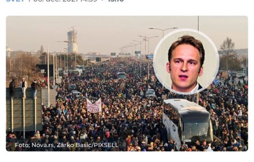 Marinika ponovo izdala naređenja Novoj: Dajte promotere genocida u Srebrenici da promovišu naše proteste!