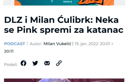 SRAMNO! Ovako Đilas vidi slobodu medija: Katanac na Pink!