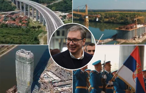 "Stižemo u Srbiju koja je ubrzana i povezana": Vučić objavio snimak o NAPRETKU naše zemlje (VIDEO)