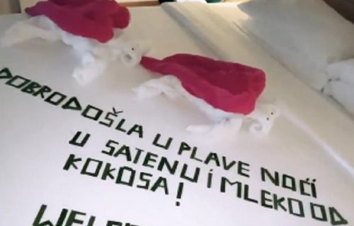 "Dobro došla u plave noći u SATENU": Ceca pokazala kakvo iznenađenje je sačekalo u SPAVAĆOJ sobi (FOTO)