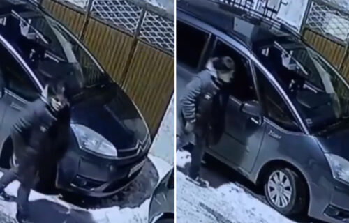 Uhvaćena NA DELU: Žena u Beogradu otvara vrata automobila i PUSTOŠI ih - kamera zabeležila sve (VIDEO)