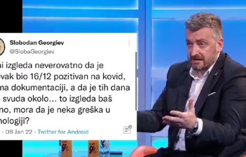 Georgiev OBRNUO ploču! Pokušava da pridobije simpatije braneći Đokovića kojeg je do juče NAPADAO (VIDEO)