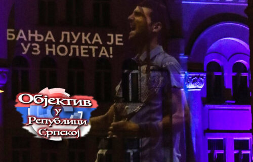 Banjaluka je uz Noleta! Osvanula PORUKA podrške najboljem teniseru, Republika Srpska uvek uz Srbe (VIDEO)
