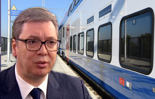 Predsednik Vučić o prvoj vožnji novim vozom: Ovo će biti prvi putnici na liniji Beograd-Budmipešta