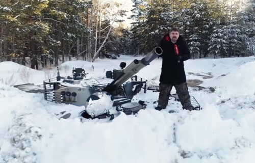 JAČI od arktičke zime: Ovako Rusi testiraju oklopnjak BMP-3 na minus 50 stepeni (VIDEO)