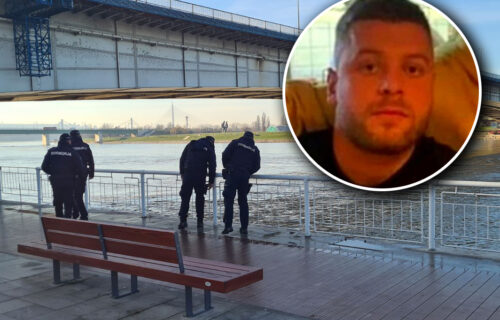 Policija ispred kluba u kom je POSLEDNJI PUT viđen Matej (27): Pretražuju deo oko reke (FOTO+VIDEO)