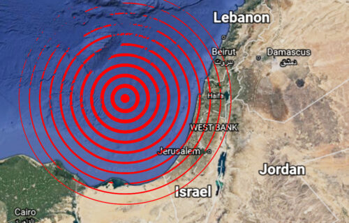 ZEMLJOTRES pogodio region Mrtvog mora: Potres se osetio u Izraelu, Jordanu i Libanu