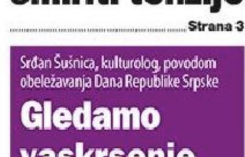 Skandalozno! Marinika i Đilas preko svojih novina na brutalan način napali Republiku Srpsku i Srbiju!