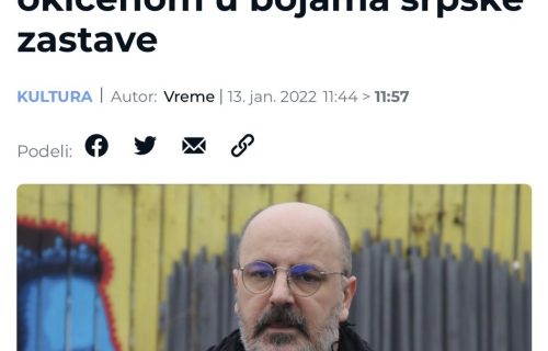 Đilasovcima smeta sve srpsko: Vođeni kampanjama iz Hrvatske i Bosne, sad i oni pljuju srpsku zastavu