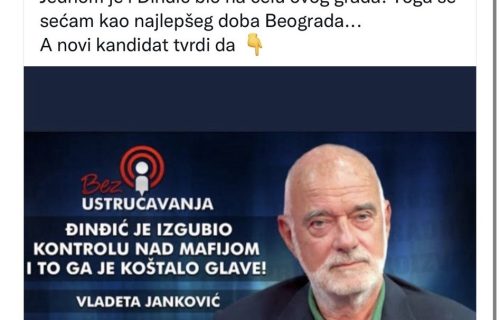 Živković JASAN: Kad Vladeta Janković kaže da je Zoran Đinđić kontrolisao mafiju, pametnom je dosta (FOTO)